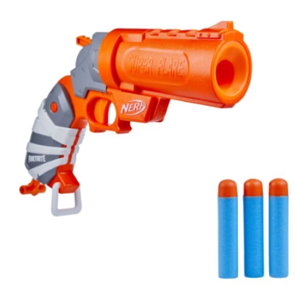 NERF FORTNITE FLARE New Dart Blaster / 3 Mega Darts - Picture 1 of 16